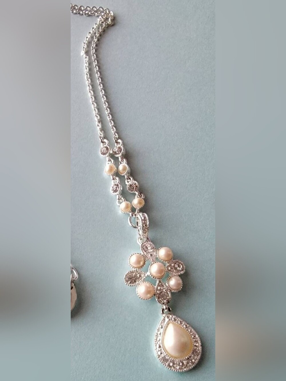 Crown Trifari Faux Pearl Necklace